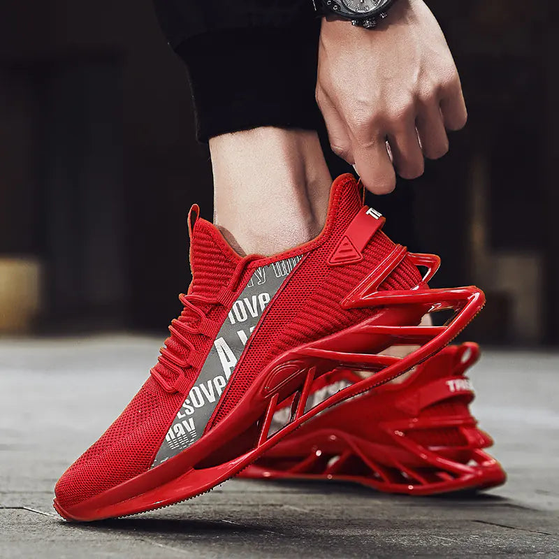 Men's Blade Sneakers Summer High-Elastic Breathable Shoes