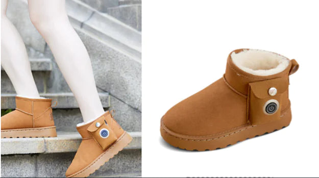 CozyCharge Velvet Heated Boots